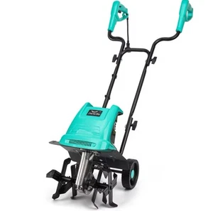 Electric Rototiller Garden Tiller 12 Inch Tilling Width 8-Inch Electric Tille. - Picture 1 of 6