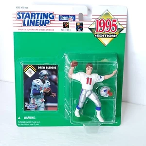 Starting Lineup SLU 1995 Edition Drew Bledsoe New England Patriots Sports Figure - Picture 1 of 4