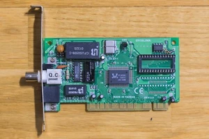 OvisLink Realtek RTL8029AS | 10 Mbit Ethernet PCI Adapter | RJ45, BNC - Bild 1 von 3