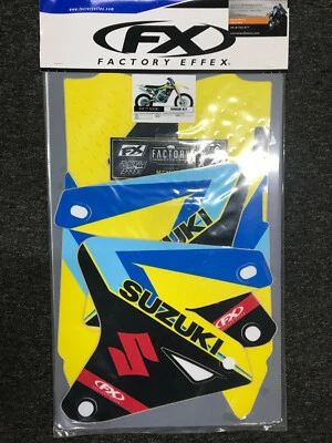 Kit de pegatinas Effex de fábrica Suzuki DRZ400SM 2005 2006 2007 2008 2009 2010 2011 Foto 1 de 4