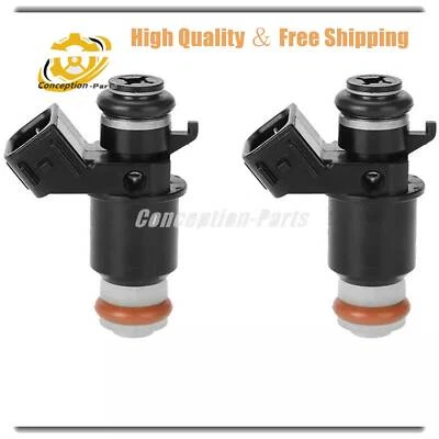2Pcs New Fuel Injectors Fits 2005-2009 Suzuki Boulevard C50 / M50 16450-PLD-003 - Image 1 of 4