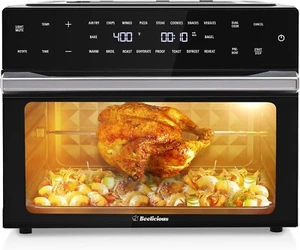 Beelicious Airfryer Toaster Oven BAF-802 Black - Picture 1 of 7