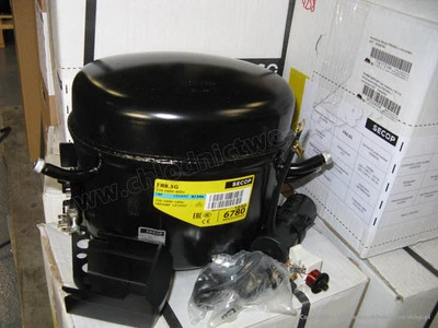 230V 50Hz 60Hz compressor Secop FR8.5G 103G6780 identical as Danfoss R134a - Image 1 of 3