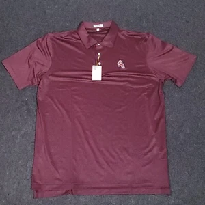 Peter Millar Summer Comfort Arizona State Sun Devils Polo Shirt Mens XL Red Logo - Picture 1 of 16