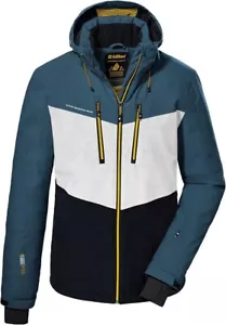KILLTEC HERREN KSW 45 ISOLIERTE SKIJACKE SCHNEE WINTER WASSERDICHT STAHLBLAU - L - Bild 1 von 3