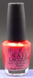 O.P.I. opi Nail Lacquer # Say Hello Kitty (Black Top) (Pink Shimmer) Free S&H - Picture 1 of 1