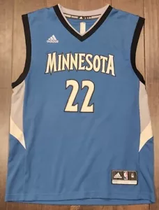 Adidas Andrew Wiggins Minnesota Timberwolves #22 Jersey - Men's Medium - Picture 1 of 5
