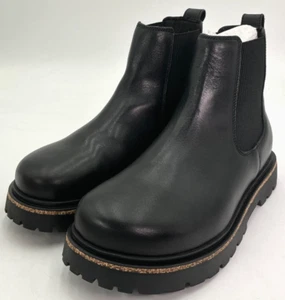Birkenstock Highwood Women's Size 8 US 39 EU Black Leather Chelsea Boots NIB - Picture 1 of 10
