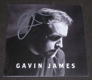 GAVIN JAMES FIRMADA PÍLDORA AMARGA CD FOLLETO CANTANTE IRLANDÉS AUTÓGRAFO - Imagen 1 de 1