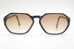 Vintage Cöln Optik 0148/071 55 14 Blue Oval Sunglasses NOS - Picture 1 of 4