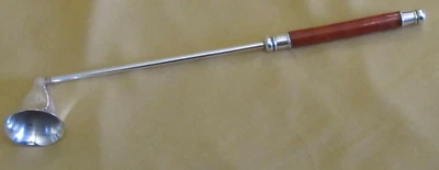 Estrangulador a velas metal plata y madera Foto 1 de 4