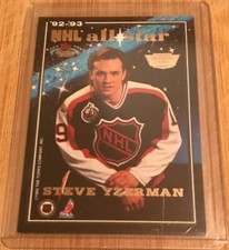 1993-94 Stadium Club All-Stars Steve Yzerman/Pat LaFontaine Members Only