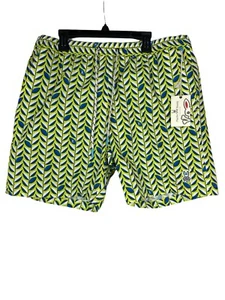 Psycho Bunny Swimsuit Mens Twyford Swim Trunks Yellow Shorts NWT - Picture 1 of 11
