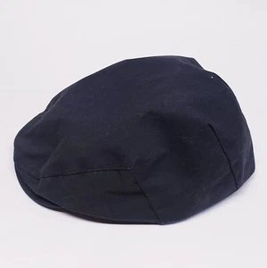 Vtg Stetson XL Cambridge Rain/Water Resist Flat Ivy Hat Cap Gatsby Newsboy Black - Picture 1 of 8