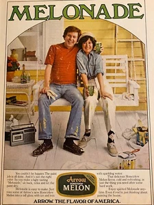 Arrow Honeydew Melon, Alcohol, Full Page Vintage Print Ad - Picture 1 of 1