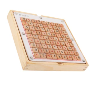 Sudoku Anzahl Bord Spiel Holz Arithmetik Sudoku Gehirn Teaser Sudoku Schach - Bild 1 von 12