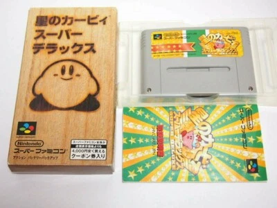 Nintendo Super Famicom Hoshino Kirby SuperDeluxe SFC Japan Import - Image 1 of 4