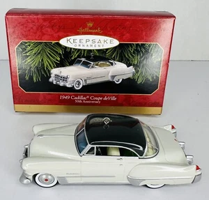 Hallmark Keepsake Christmas Ornament 1949 Cadillac Coupe DeVille Die-Cast Metal - Picture 1 of 9