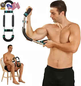 Twister Arm Exerciser Chest Workout,Portable Power Twister Bar,Muscular Strength - Picture 1 of 12