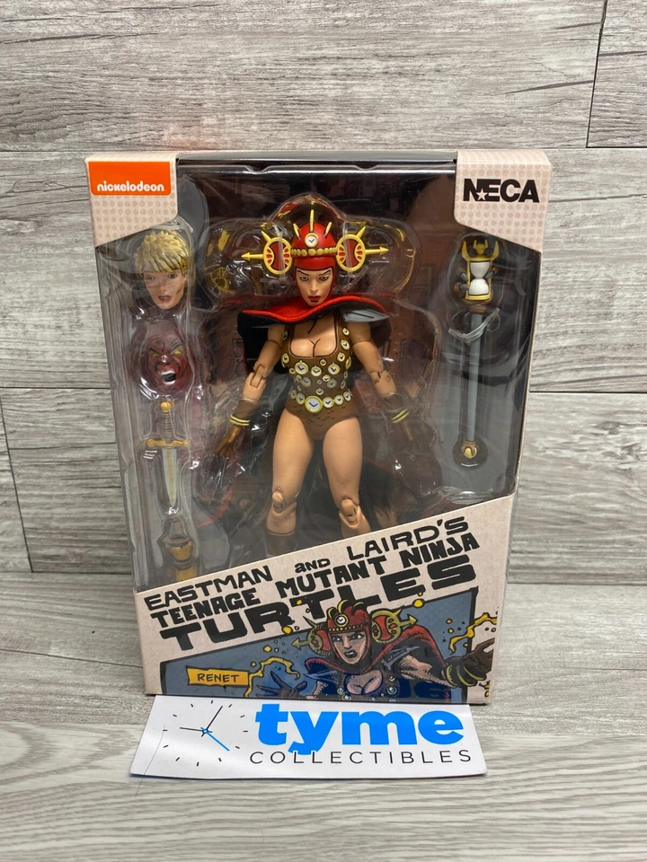 NECA Eastman and Laird's Teenage Mutant Ninja Turtles 'Renet' 7" Figure Mint