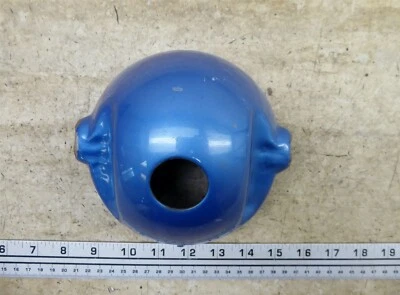 Honda CL175 Scrambler H907-1 1971. Suporte de balde para farol azul - Imagem 1 de 4