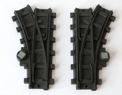 PLAYMOBIL - LOT DE 2 AIGUILLAGES DROIT / GAUCHE POUR TOUTES LES REFERENCES TRAIN - Photo 1/2