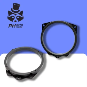 Rover 200 25 Streetwise MG ZR F TF (95-05) 165mm Door Car Speaker Adaptor Rings - Picture 1 of 1