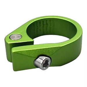 PRO Sattelklemme 31.8 mm Grün eloxiert Klemmschelle schelle - NEU - Bild 1 von 6