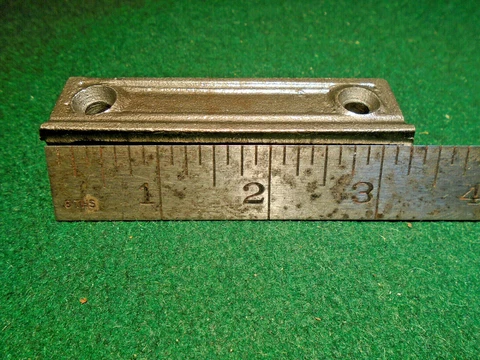 3 1/4"  CAST IRON KEEPER FOR RIM LOCK - REPRODUCTION  (33026) Cover
