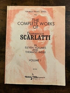 Das Gesamtwerk von Domenico Scarlatti ~ Band 1 ~ Notenbuch ~ Kalmus - Bild 1 von 12