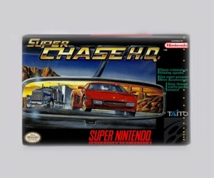 SUPER CHASE H.Q. / SNES - IMÁN NEVERA 2"x3" (super nintendo - Imagen 1 de 3