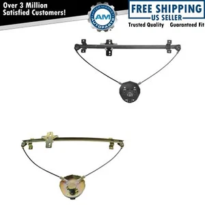 Manual Window Regulator Left Right Pair for Sidekick Tracker Sunrunner 2 Door - Picture 1 of 4