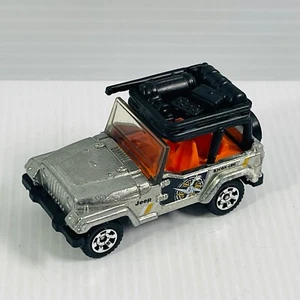 Matchbox Jeep Wrangler Silver With Graphics 1998 - Picture 1 of 7