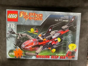 NUOVO Lego 4793 Alpha Team Mission Deep Sea Ogel Squalo Assalto Sub - Foto 1 di 3