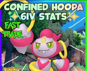 ✨ 6IV HOOPA ✨ POKEMON SCARLET AND VIOLET EV'D NON-SHINY RAID READY FAST SV - Picture 1 of 2