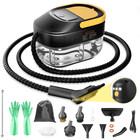 Rebelduck Handheld Steam Cleaner, 2500W, 15s Heat-Up, 3-Level Adjustable Handle,