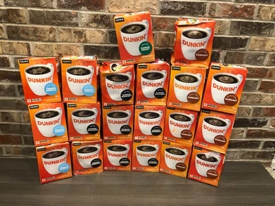 440 K Cups Dunkin Midnight Variety French Vanilla Decaf Original Hazelnut - Image 1 of 4