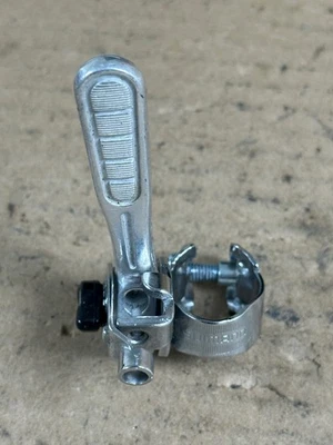 Palanca de cambios de vástago de fricción Shimano de 5 velocidades, abrazadera 22,2 m NOS de colección Foto 1 de 4