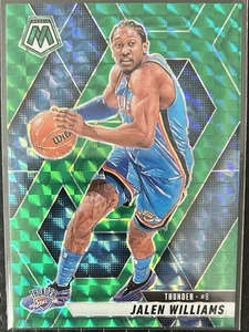 2024-25 Panini Mosaic - Jalen Williams Green Mosaic Prizm #150 Thunder - Bild 1 von 2