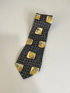 Corbata Negra Celebración Homero Simpson Año 2000 Corbata Los Simpson - Imagen 1 de 5