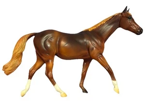 Breyer Reeves ARIAT Pferd Modell 500107 Ltd Ed Kastanie Warmblut nicht mehr produziert 2007 - Bild 1 von 7