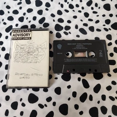 1995 Red Hot Chili Peppers Warped Pea Single Cassette Tape Warner Bros #2 - Image 1 of 4