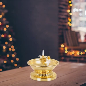 Ghee Lampe exquisiter Ölhalter Teelichthalter Deko Butter - Bild 1 von 12