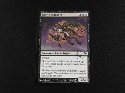Faerie Macabre Signed NM [Shadowmoor] #2 Mtg Magic Free Tracking! - Image 1 of 3
