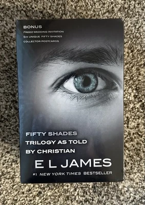 Fifty Shades As Told by Christian: Grey, Darker, Freed Box Set, By EL James - Image 1 of 4
