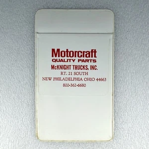 Oldtimer Ford Motorcraft Qualität Teile Tasche Schutz McKnight Trucks Ohio - Bild 1 von 3