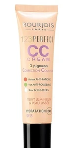 Bourjois 123 CC Creme Farbkorrektur Elfenbein Brandneu Kostenlose Lieferung mit Sendungsverfolgung - Bild 1 von 1