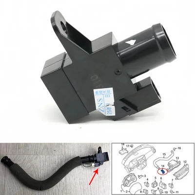 Indoor Air Temperature Sensor For Infiniti FX37 FX50 G35 G37 Q50 Q45 QX60 QX70 - Image 1 of 4