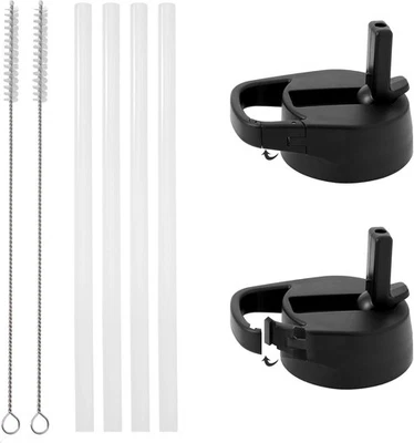 Mosquetón tapa pajita hierro °flask para boca ancha aislante talla única, negro  Foto 1 de 4