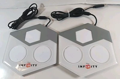 Lote de dos almohadillas base Disney Infinity Portal modelo #INF-8032386 8032385 USB Foto 1 de 4
